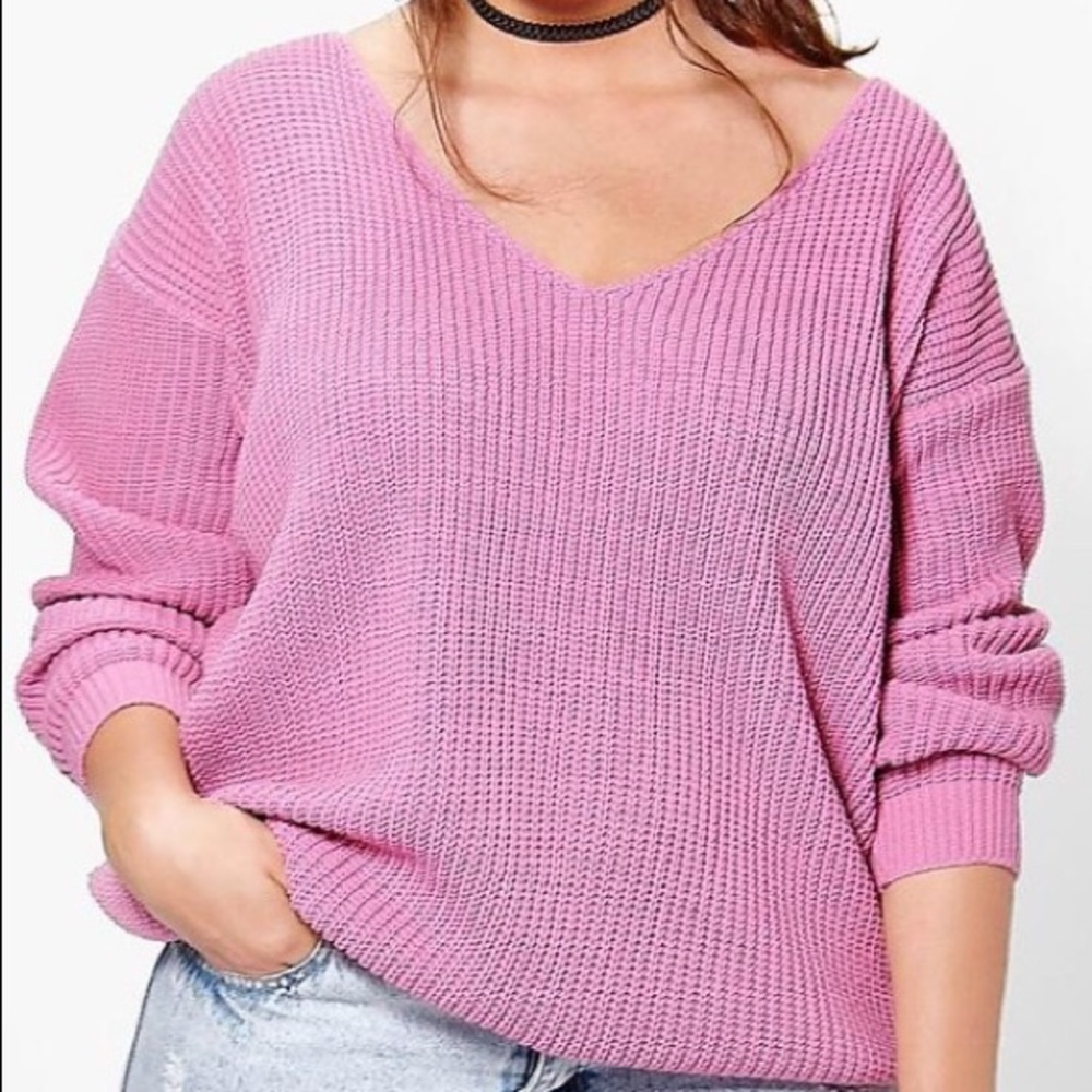 Boohoo oversized sweater